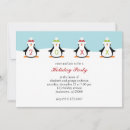 Search for penguin seasonal invitations Winter