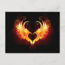 Search for fire heart postcards Wings