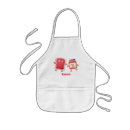 Search for funny cartoon character aprons Cute