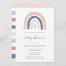 Search for rainbow gender reveal invitations Cute