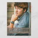 Search for contemporary graduation invitations Bold