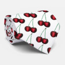 Search for cherry pattern ties Fruit