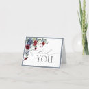 Search for blue and red thank you cards Elegant