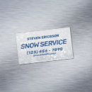 Search for snow removal business cards Winter