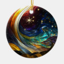 Search for comets in christmas tree decorations Sky