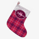 Search for tartan christmas stockings Initial
