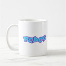 Search for peace coffee mugs Hippie