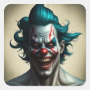 Search for evil clown stickers Horror