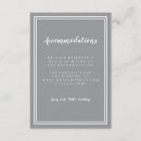 Search for white gray invitations Details
