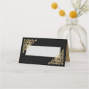 Search for black place cards Chic