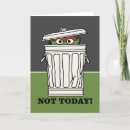Search for sesame street characters seasonal cards Oscar the grouch