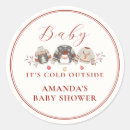 Search for baby reindeer stickers Red