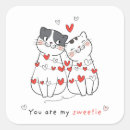 Search for couple valentine stickers Cat