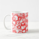 Search for red bubble mugs White