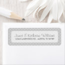 Search for polka dot wedding return address labels Modern