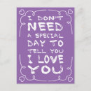 Search for purple hearts postcards Thinking of you
