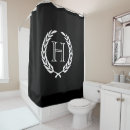 Search for black and white shower curtains Stylish