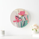 Search for tulip clocks Pink