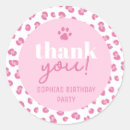 Search for leopard print thank you stickers Cute