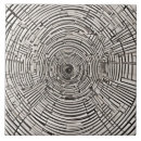 Search for optical illusion tiles Black and white