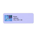 Search for black and white bird return address labels Green