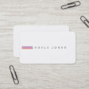 Search for project manager business cards Minimalist