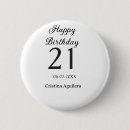 Search for 21st birthday badges 10 20 30 40