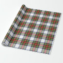 Search for holiday plaid wrapping paper Scottish
