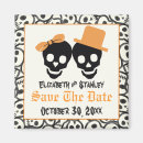 Search for halloween save the date magnets Black