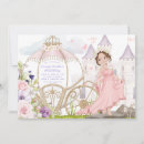 Search for brunette birthday invitations Princess