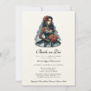 Search for goth bridal shower invitations Gothic glam