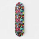Search for street art skateboards Colourful