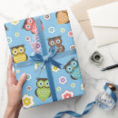 Search for owls wrapping paper Cute animals