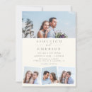 Search for photo collage wedding invitations Modern