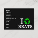 Search for beating business cards Music