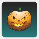 Search for halloween pumpkin face stickers Creepy
