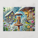 Search for feeders postcards Winter