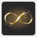 Search for infinity stickers Gold