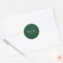 Search for emerald monogram stickers Modern