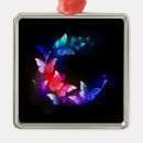 Search for neon christmas tree decorations Night