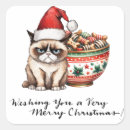 Search for wearing santa hat stickers Cat