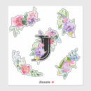 Search for alphabet j stickers Initial