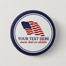Search for american badges Red white and blue