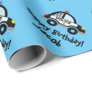 Search for police car wrapping paper Cute