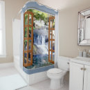 Search for waterfall shower curtains View