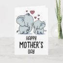 Search for elephant kid cards For her