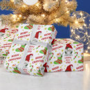 Search for christmas stocking wrapping paper Scandinavian