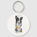Search for cute border collie key rings Pug