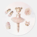Search for little girl dancing stickers Ballerina
