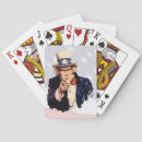 Search for uncle playing cards Patriotic